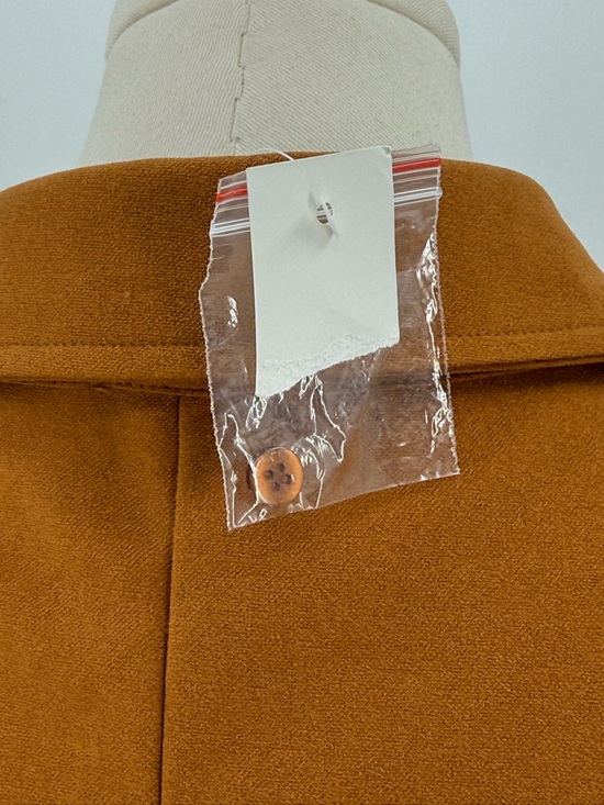 Mi a mi For Francesca’s Caramel Ruched Button-Front Shirt Bodycon Mini Dress - Picture 10 of 13